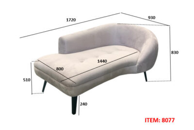 Sofa băng 8077