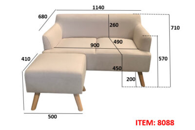 Sofa đôi 8088