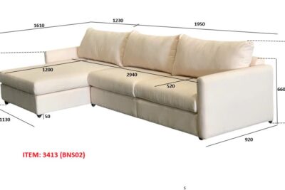 Sofa góc L 3413