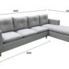 Sofa góc L 5066