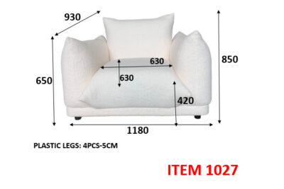 Sofa đơn 1027-1P