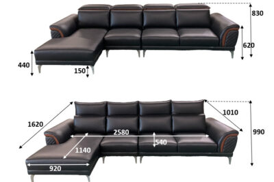 Sofa góc L 3386