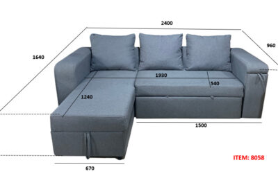 Sofa góc L 8058