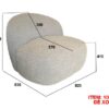 Sofa đôn 1009 -Đế Xoay