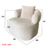 Sofa đơn 3402