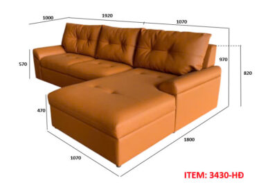 Sofa góc L 3430